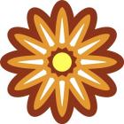 Mod Flowers Cut out Rust