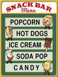 Snack Bar Menu