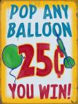 Pop Any Balloon Distressed