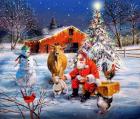 Santa at the Farm