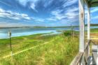 Bay View From A Porch