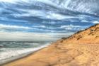 Footprints On Cape Cod Shore