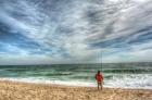 Solitary Surf Fisherman