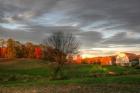 The Neighbor's Barn Sunset