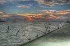 Key West Sunrise Gulls and Pier