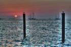 Key West Sunset Two Pilings