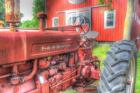 Tractor and Barn