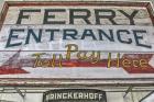 Ferry Boat Entrance Sign