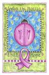 Breast Cancer Awareness: Courage Ladybug