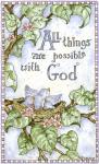 All Things Are Possible With God