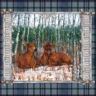 Birch Frame Plaid- Deer Nature