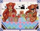 Teddy Bears And Blocks