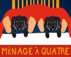 Menage A Quatre Black Black