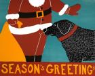 Seasons Greetings Black