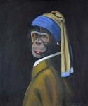 Monkey with Pearl Earring