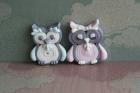 Owl Quilled Boy And Girl