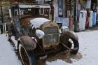 Vintage Gas Station and Model T