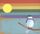 Rainbow And Bird