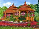 Two Gazebos, Hershey Pa