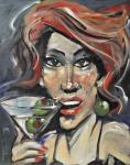 Woman With Martini