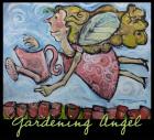 Gardening Angel Poster