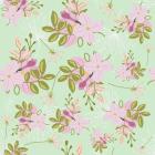 Pink Mint Floral Pattern