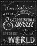 Wanderlust Chalkboard Travel Series