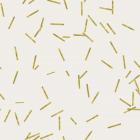 Light Cream Golden Matchstick Confetti