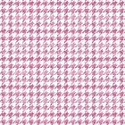 Pink Watercolor Houndstooth