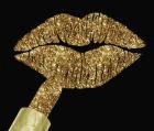 Gold Glitter Lipstick