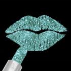 Aqua Glitter Lipstick
