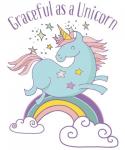 Graceful As A Unicorn Tee