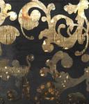 Grungy Gold Damask