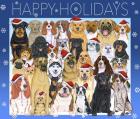 Happy Holidays Dog Group