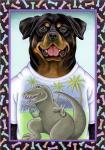 Rottweiler Dinosaur