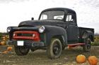 Black Truck In Pumpkin Patch 3