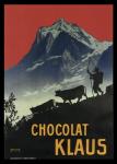 Chocolat Klaus Mountains Switzerland, 1910