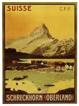 Schreckhorn Oberland Swiss, 1906