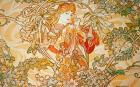 Mucha Woman With Daisy Archival Vers