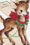 Vintage Xmas Deer