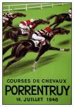 Laubi Hugo Courses Chevaux Porrentruy Year-1946