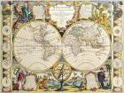 French Map Of The World 1755