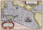 Italian Map Of The Pacific Ocean1589