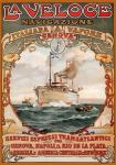 Italian Steamship Travel Ad 1893