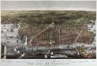 Brooklyn Birds Eye View Currier & Ives 1879