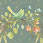 Bird In Wildflower Garden 100