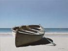 Lonely Boat on Beach