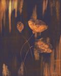 Abstract Copper Floral