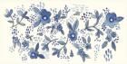 Scattered Blue Flowers