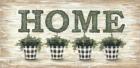 Gingham Topiaries Home